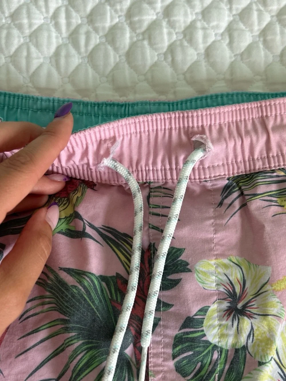 Goodfellow & Co Tropical Men’s Swim Trunks
